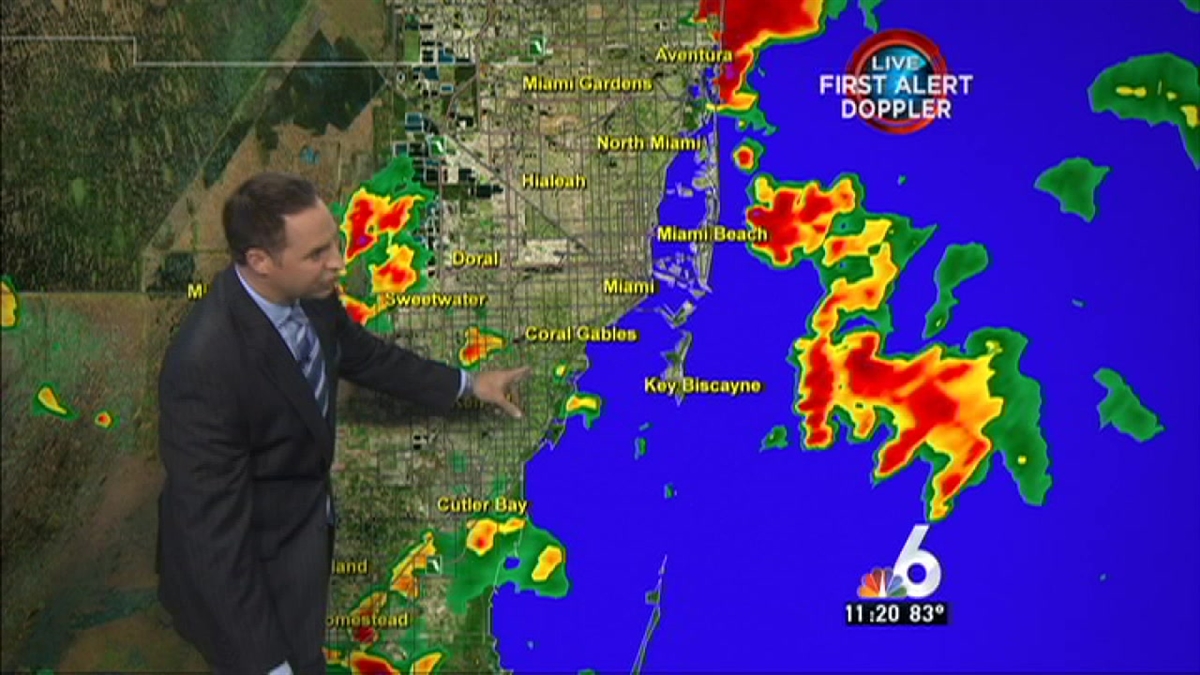 Weather: Passing Downpours Weds. Midday