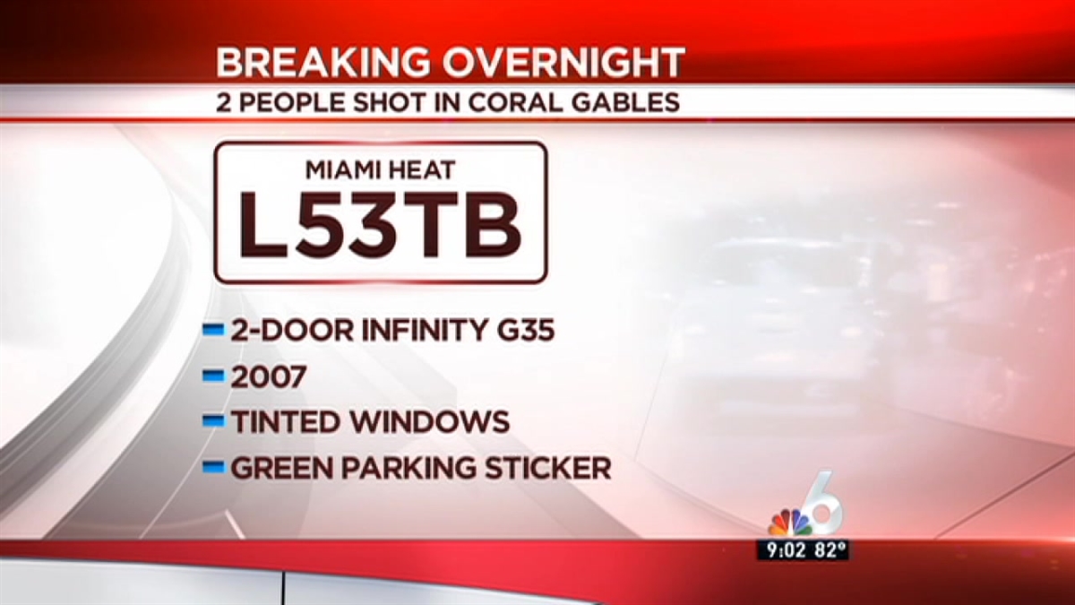 Police Investigating Coral Gables Double Shooting