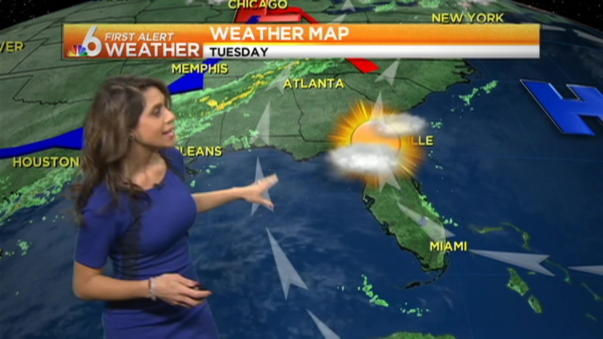 Weather: Breezy, Mild Tuesday Afternoon