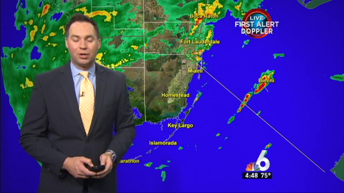 Weather: Soggy, Stormy Afternoon Thursday