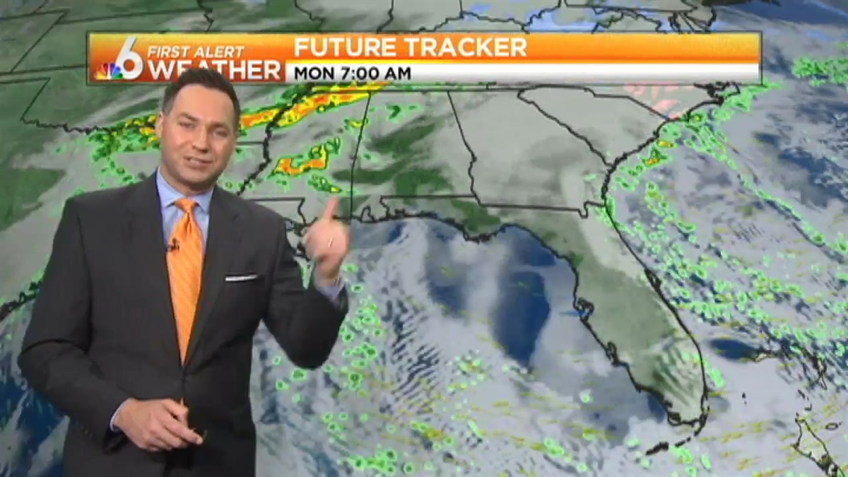 Weather: Sneaky Showers Monday