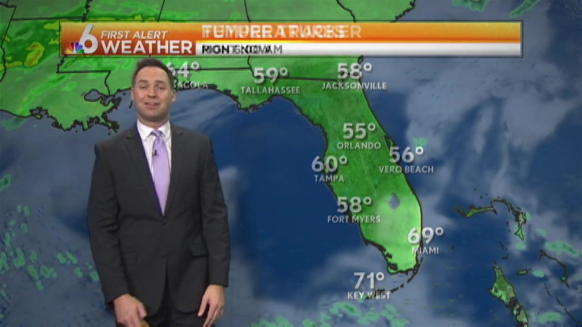 Weather: Warm, Possible Sprinkle Monday