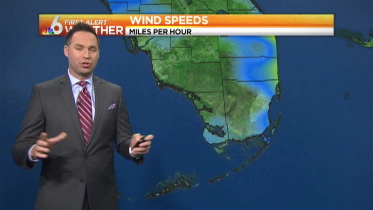 Weather: Partly Cloudy Midday Tues.