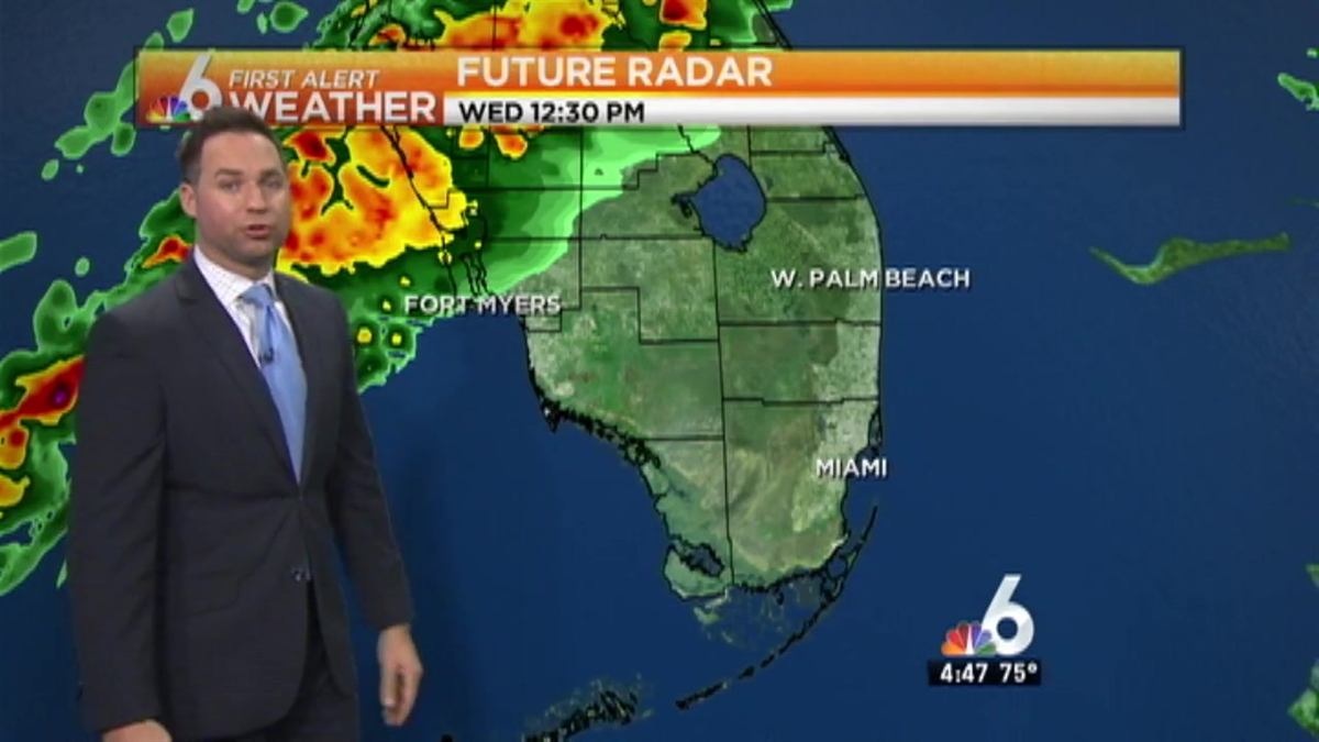 Weather:  Stormy Afternoon Weds.