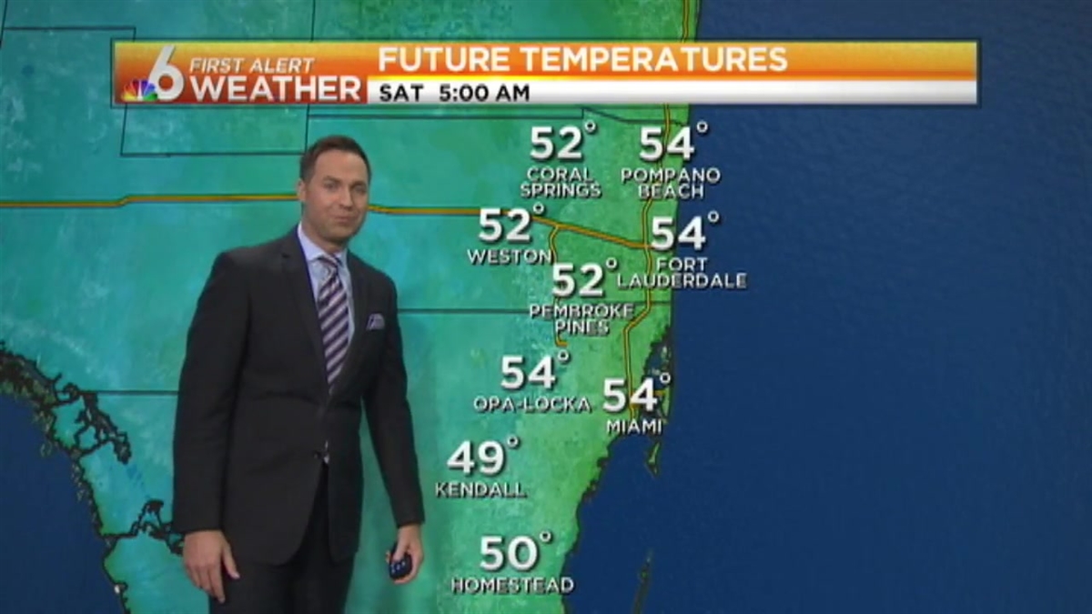 Weather: Clear, Cool Weekend Ahead