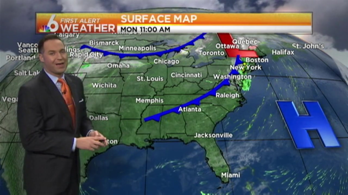 Weather: Clear, Sunny Midday Monday