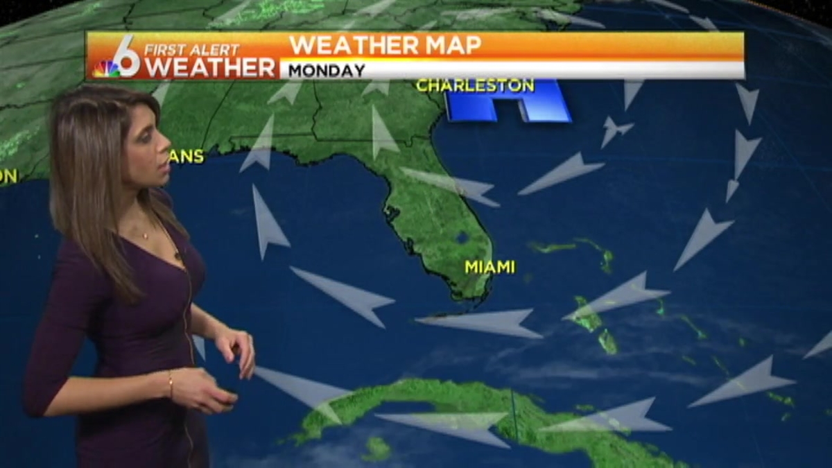 Weather: Cloud Cover, Breezy Monday Midday