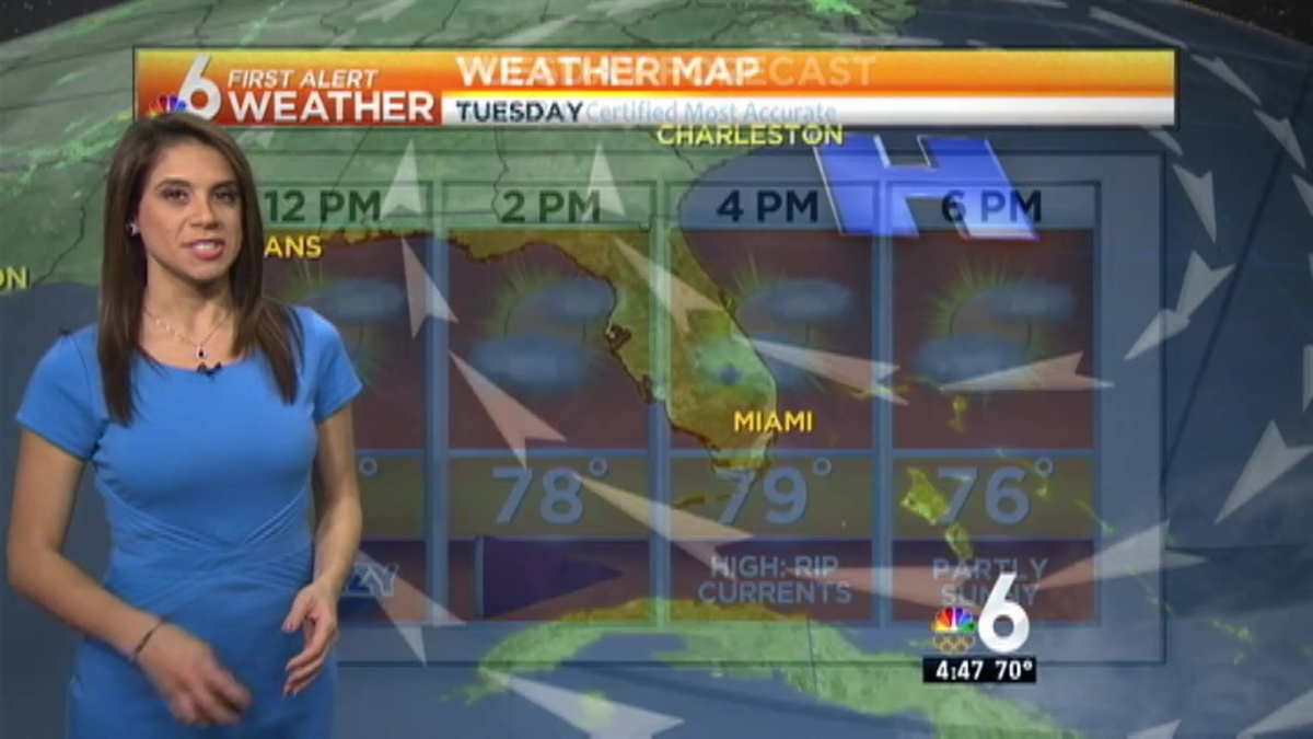 Weather: Breezy, Gusty Winds Possible Tues.
