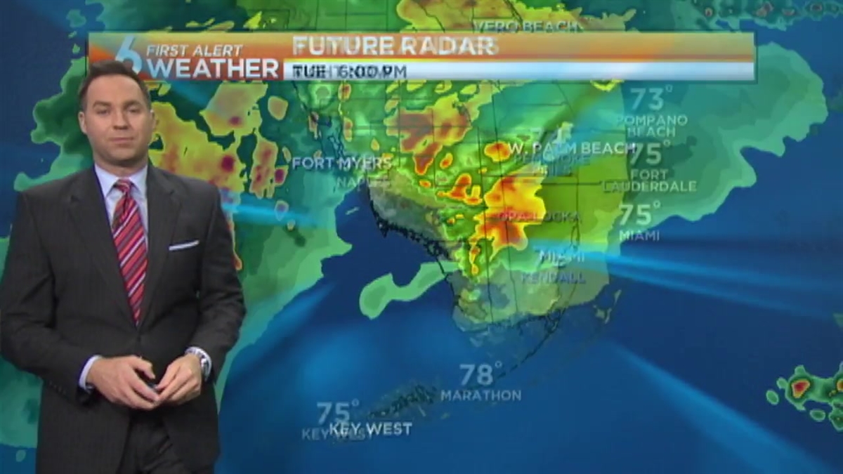 Weather: Stormy Midday Tuesday