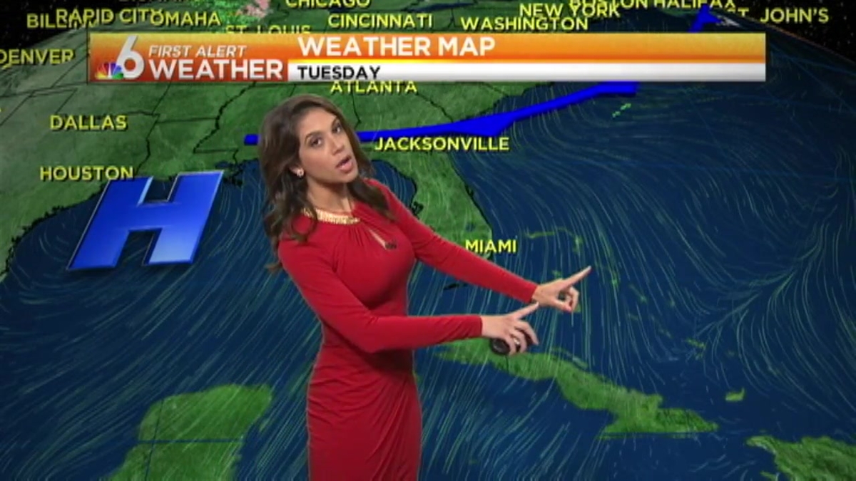 Weather: Low-Humidity, Rain Free Midday Tues.