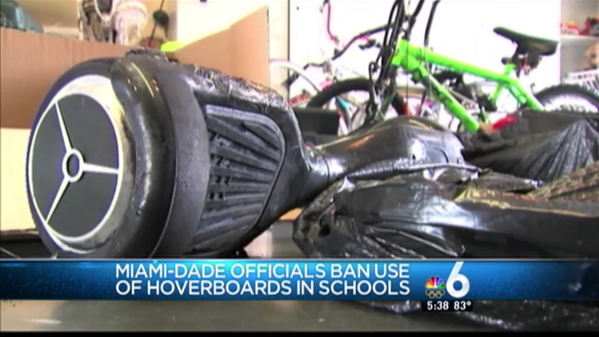 Miami-Dade School Board Bans Hoverboards in Schools