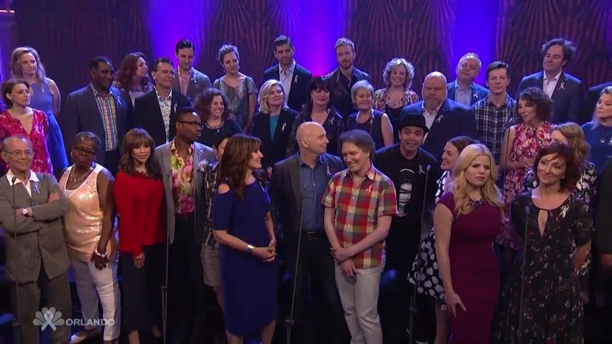 Broadway Stars Perform Tribute Song For Orlando Victims