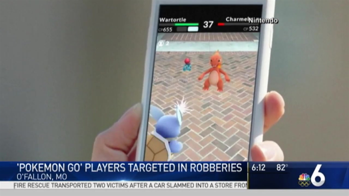 Players of New "Pokemon Go" App Being Warned About Potential Robberies