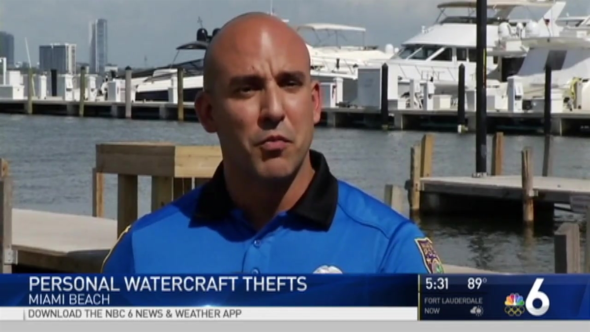 Personal Watercraft Thefts Rising in Miami Beach