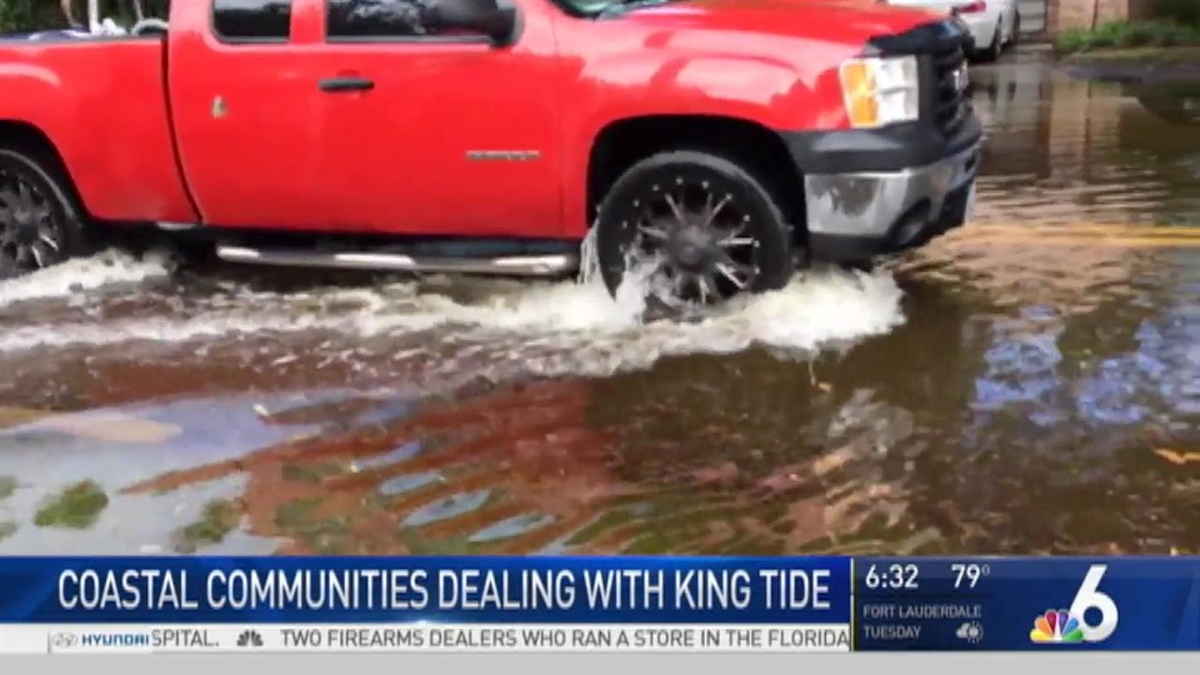 South Florida Residents Continue to Deal With King Tides
