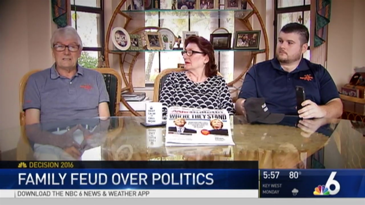 Plantation Family Feuding Over 2016 Election