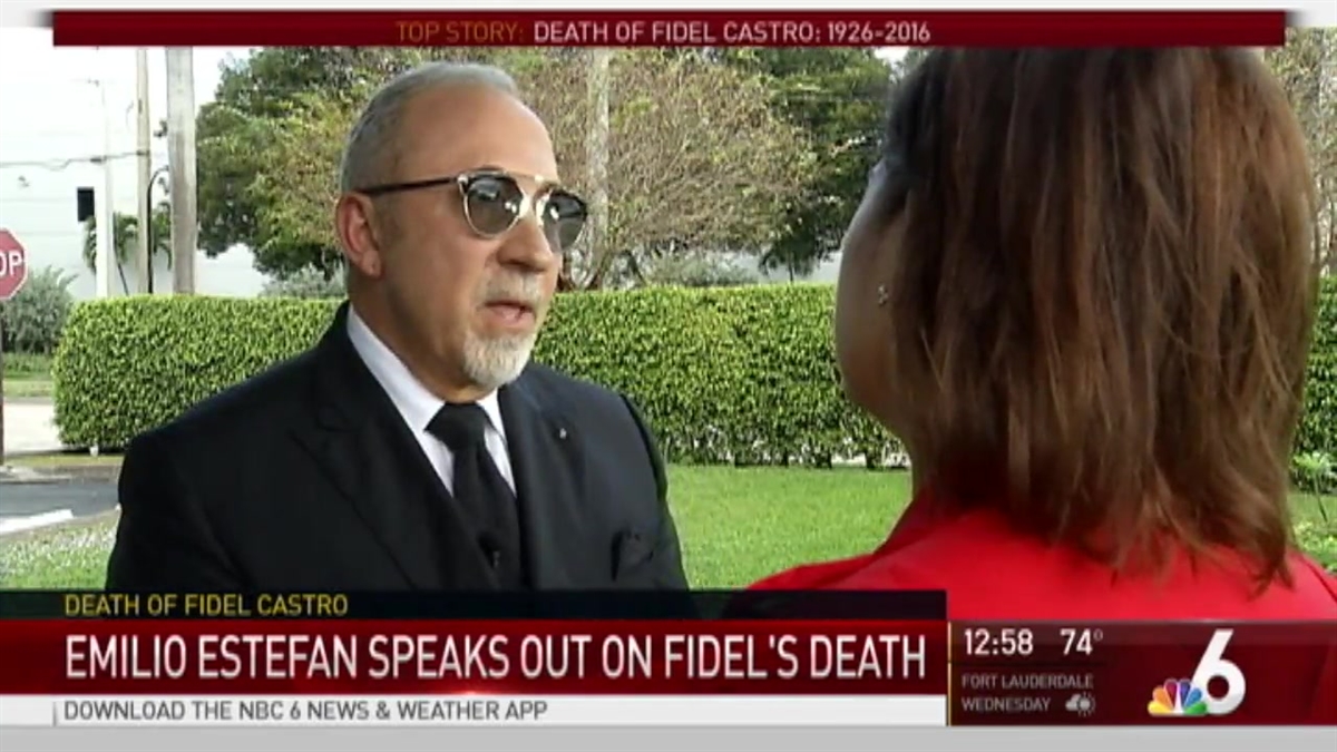 Emilio Estefan Looks to the Future in Wake of Castro's Death