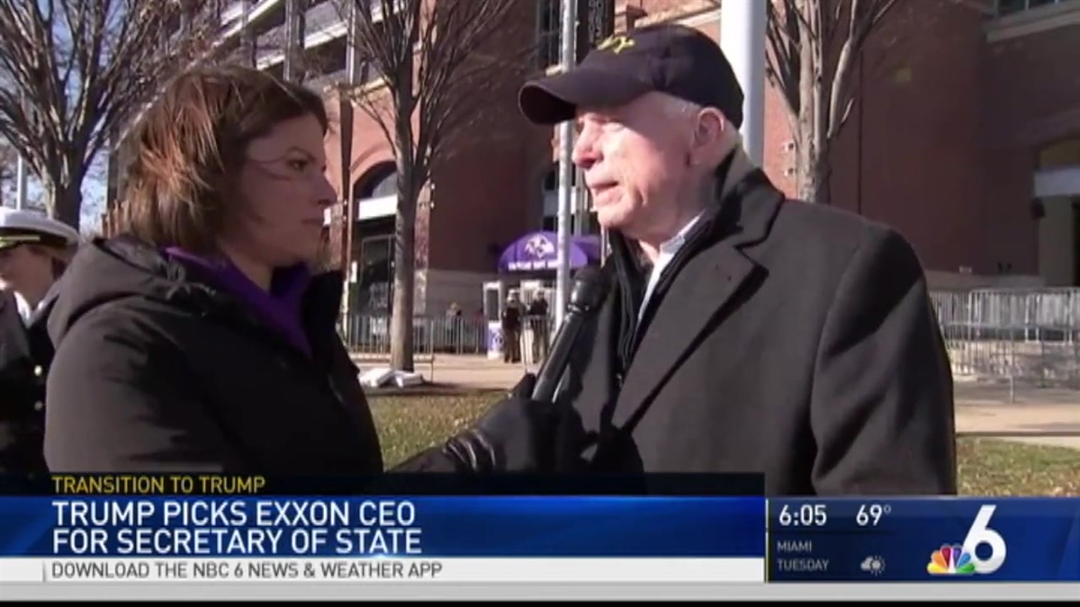 Trump Picks Exxon CEO for Secretary of State