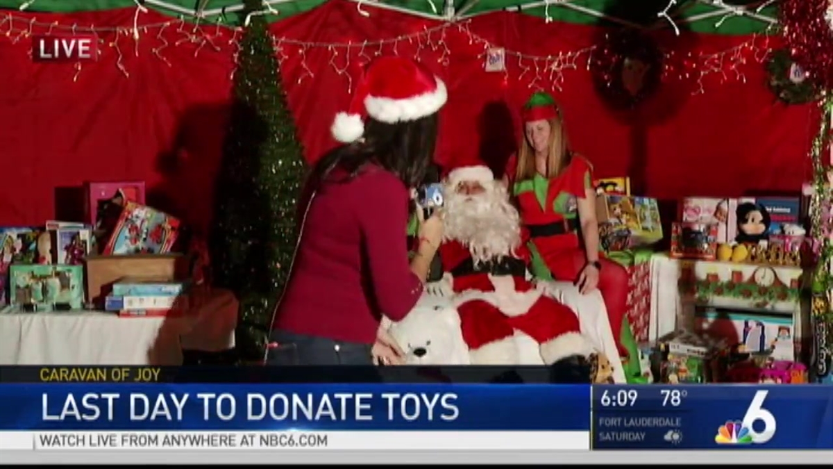 NBC 6 Caravan of Joy Toy Drive