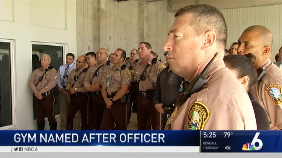 Gym Named After Heroic Miami-Dade Police Officer