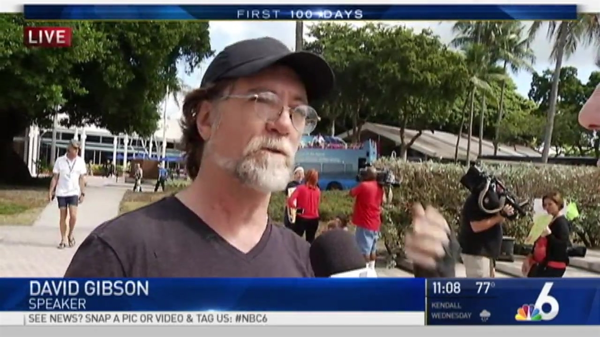 'Not My President' Rally Taking Place in Miami