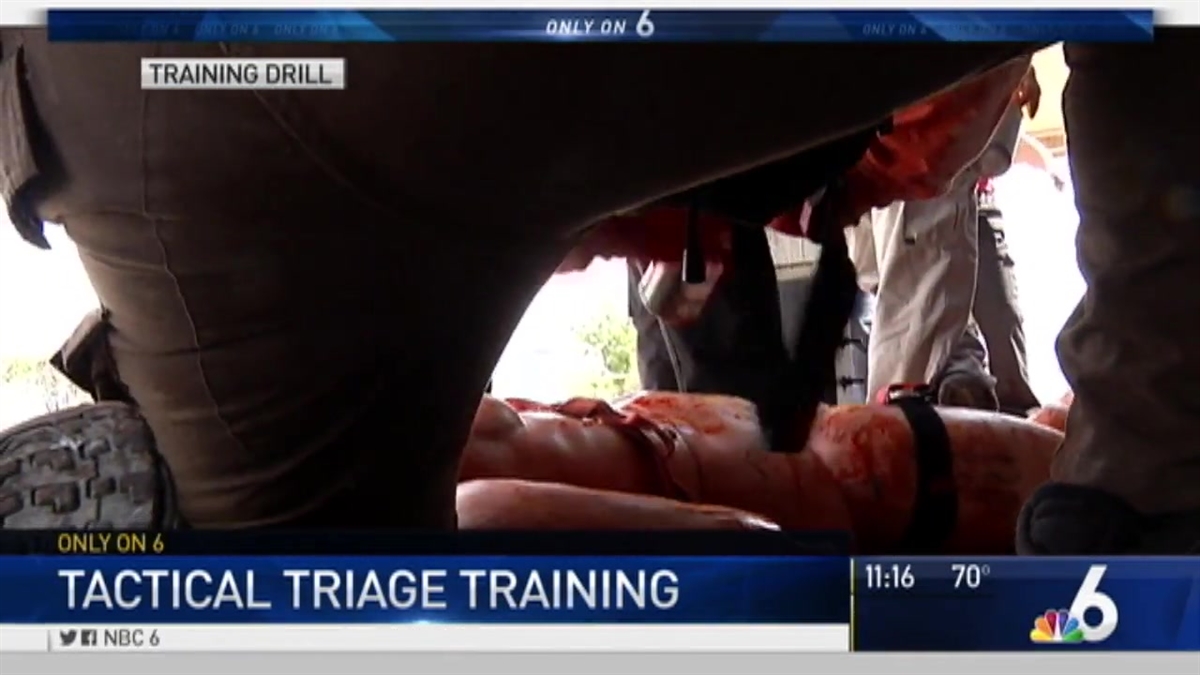 Tactical Triage Training With Miami-Dade Police