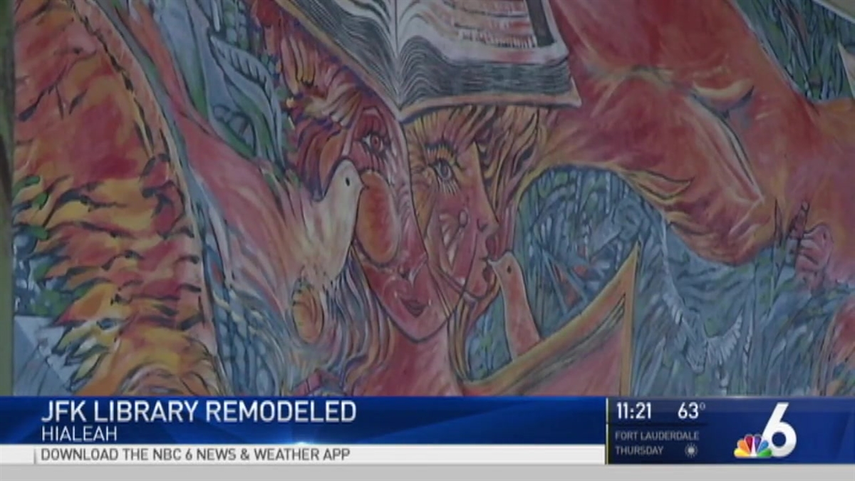 Hialeah Community Sees Upgrades to JFK Library