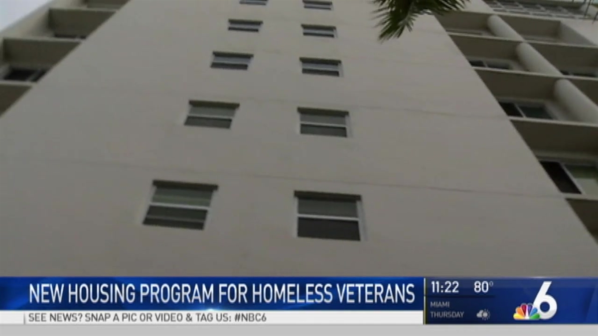Homeless Vets Getting Place to Call Home in Miami