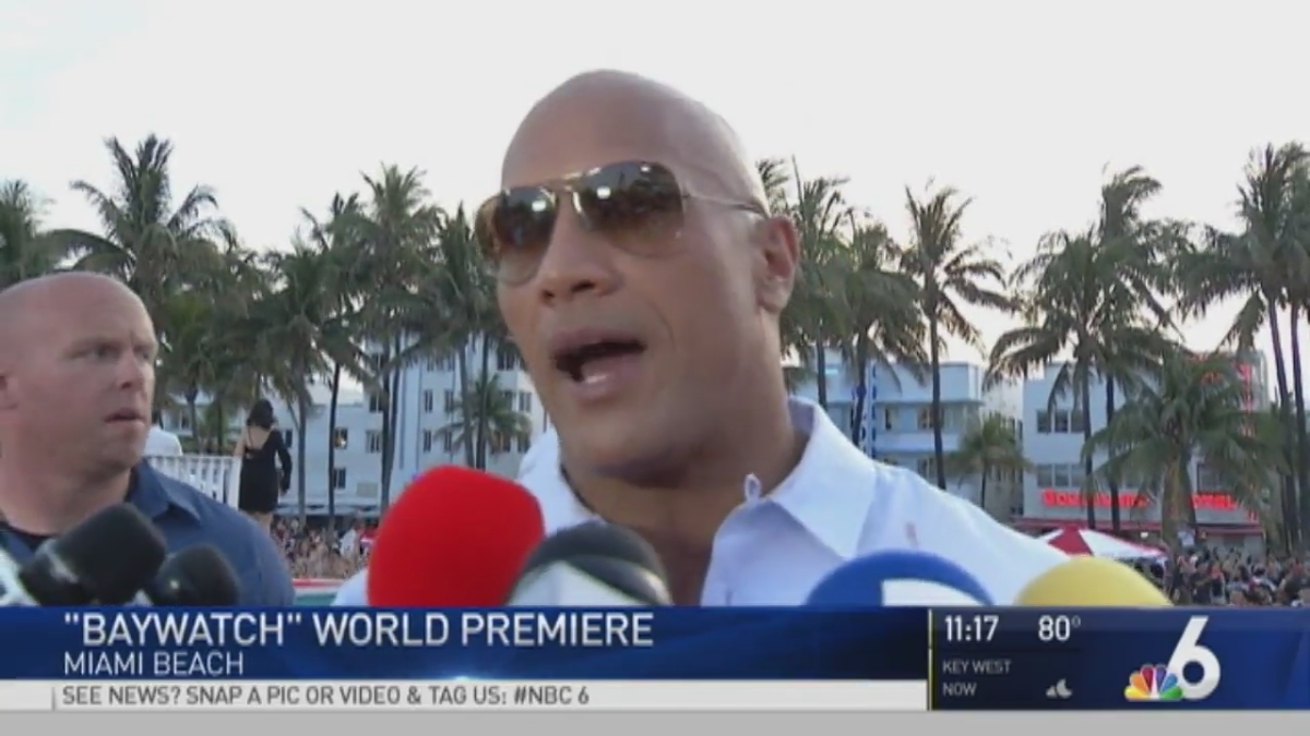 World Premiere of Baywatch on South Beach
