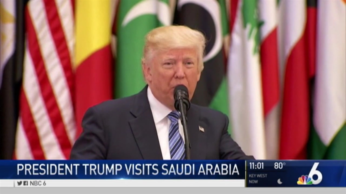 President Trump Meets with Arab Leaders
