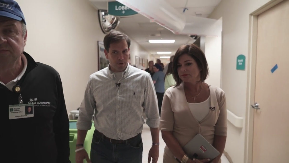 Jackie Nespral Speaks with Marco Rubio