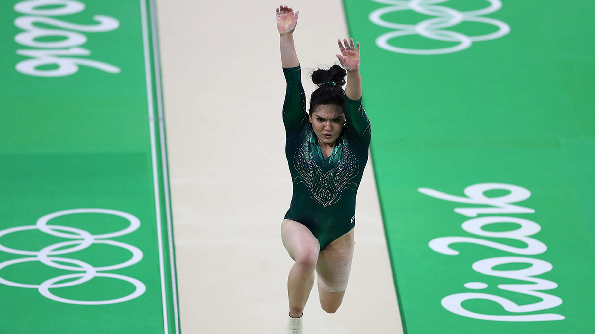 En fotos, gimnasta mexicana tachada de "gorda" en Río