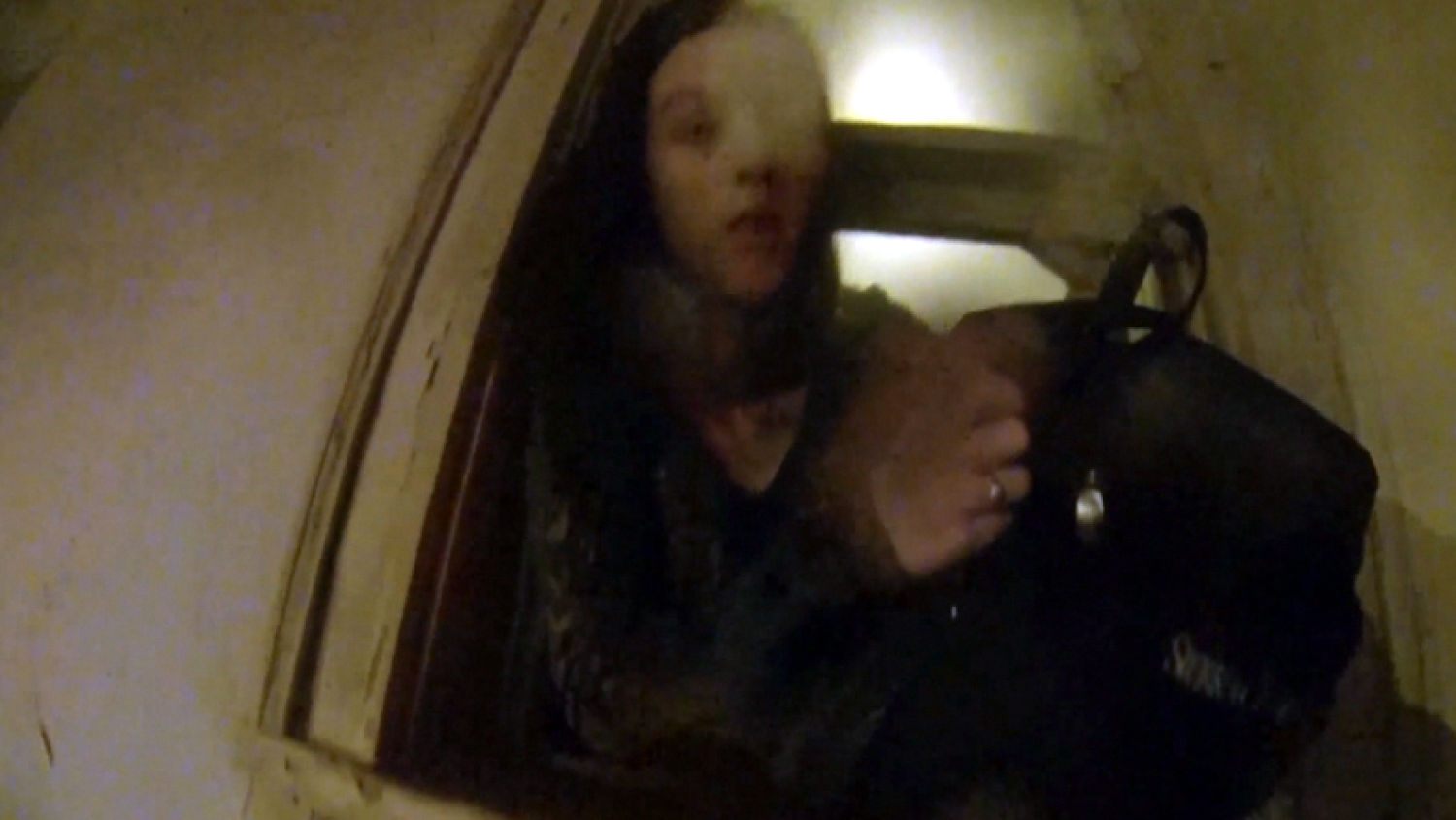 Firefighter Helmet Cam Shows Baby Rescue