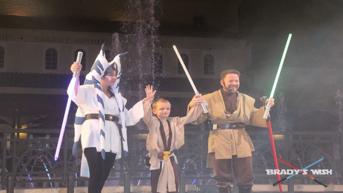 South Florida Boy Becomes Jedi Knight For a Day