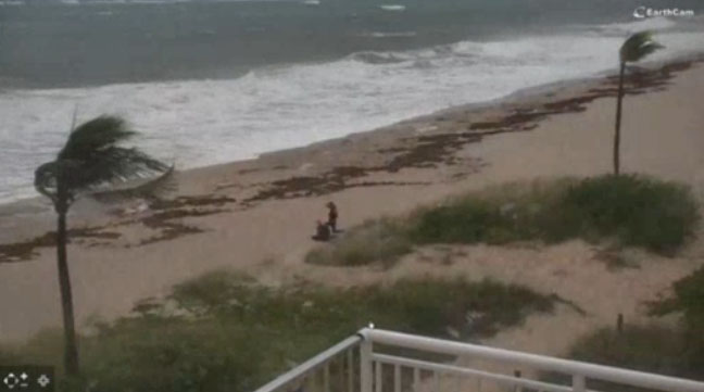 Cameras Show Irma's Powerful Effects in South Florida