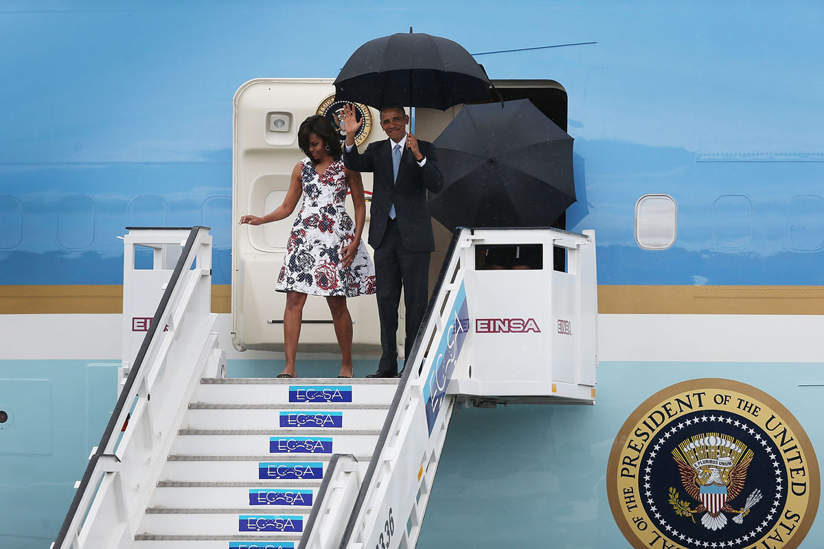 Obama's Historic Trip to Cuba in Photos