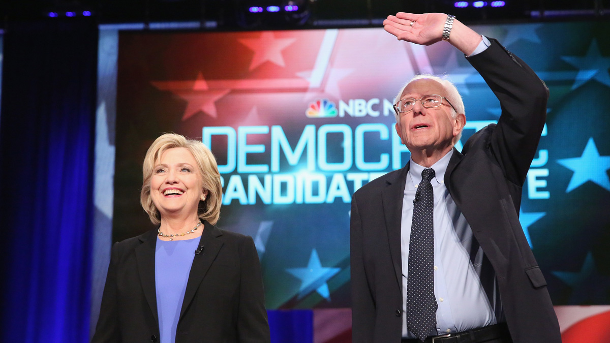 Clinton, Sanders Face Off in Debate at Miami Dade College