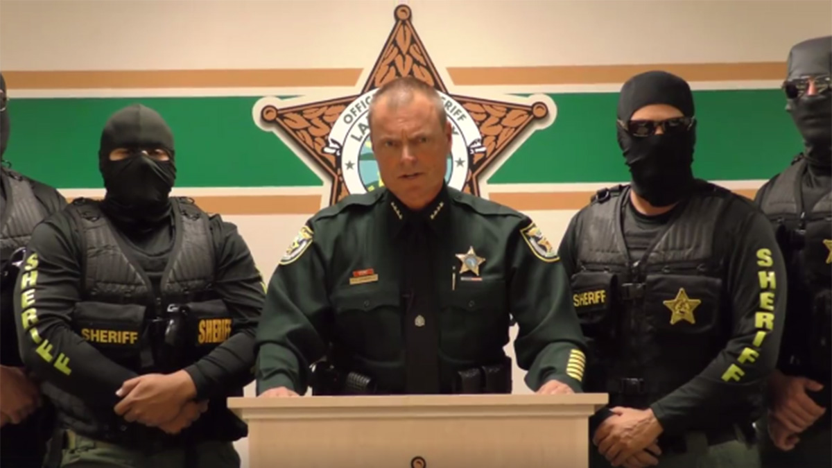 Fla. Sheriff, Masked Deputies Warn Heroin Dealers in Video