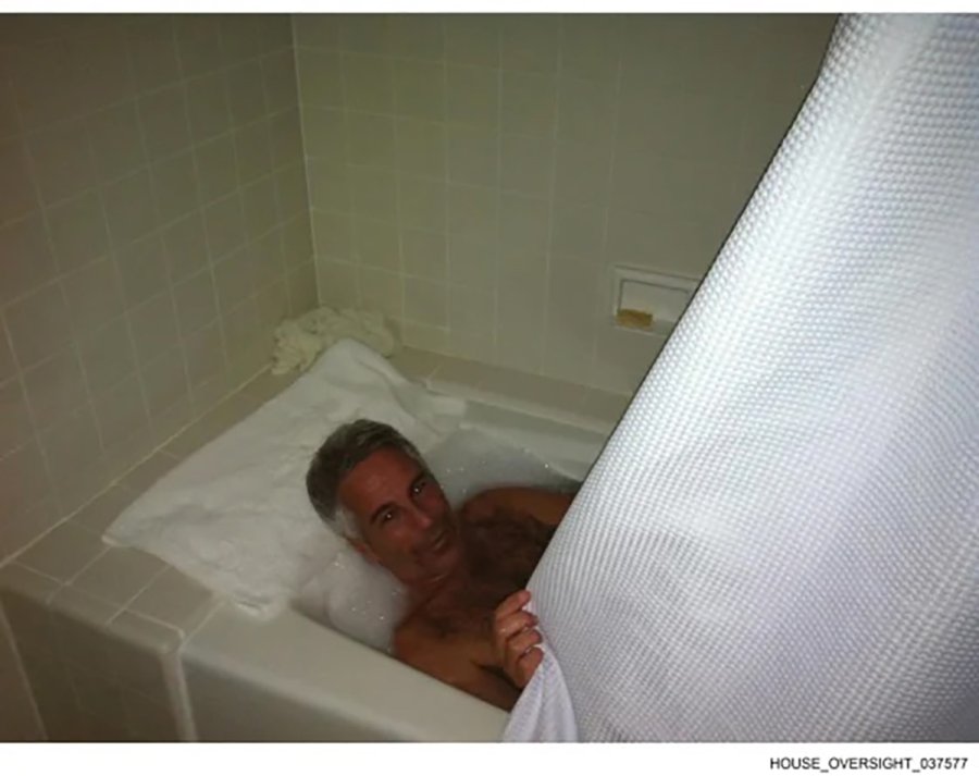 Jeffrey Epstein in a photo released by the House Oversight Committee.