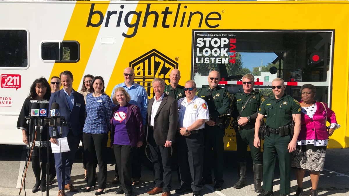 Brightline, BSO Battle Mental Illness – NBC 6 South Florida