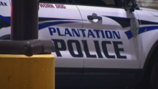 012717 plantation police car