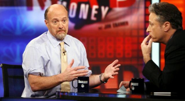 031309 Jim Cramer Jon Stewart Daily Show