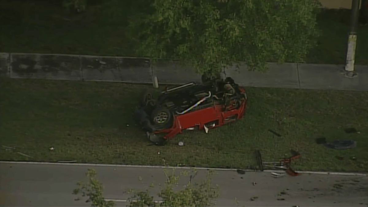 Man Hospitalized After Morning Rollover Crash in Miramar – NBC 6 South ...