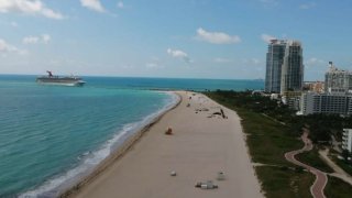The coronavirus pandemic has driven the majority of South Florida residents into their homes, as public health officials across the country work to contain the spread of the disease. Drone footage captured an unusually quiet South Beach as residents abide by stay-at-home orders.