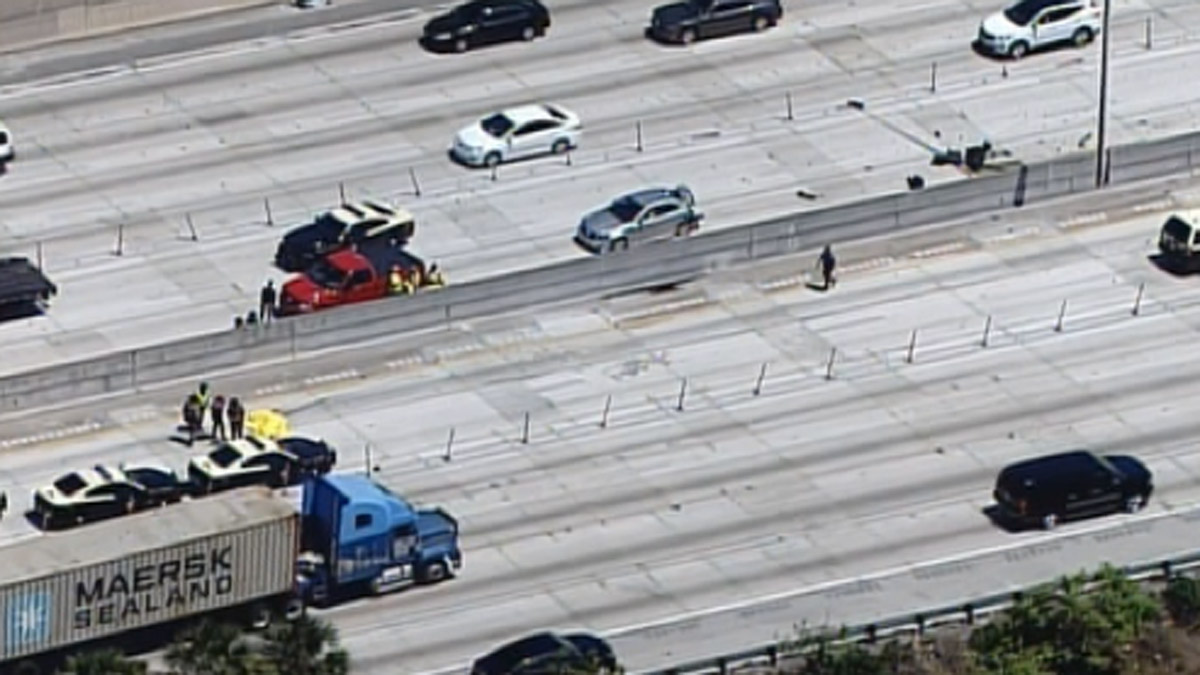 Motorcyclist Killed in Crash on I-95 in Miami-Dade: FHP – NBC 6 South