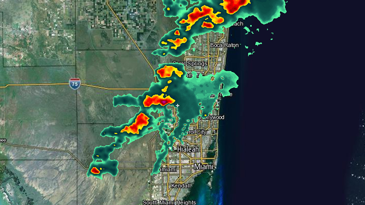 Severe Weather Watch for MiamiDade, Broward, Palm Beach Counties NBC
