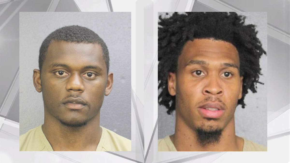 Nfl Players Accused Of Armed Robbery Turn Themselves In To Broward