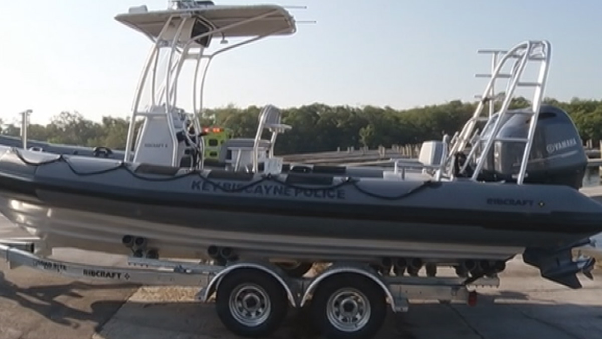 Key Biscayne Police Add New Patrol Boat NBC 6 South Florida