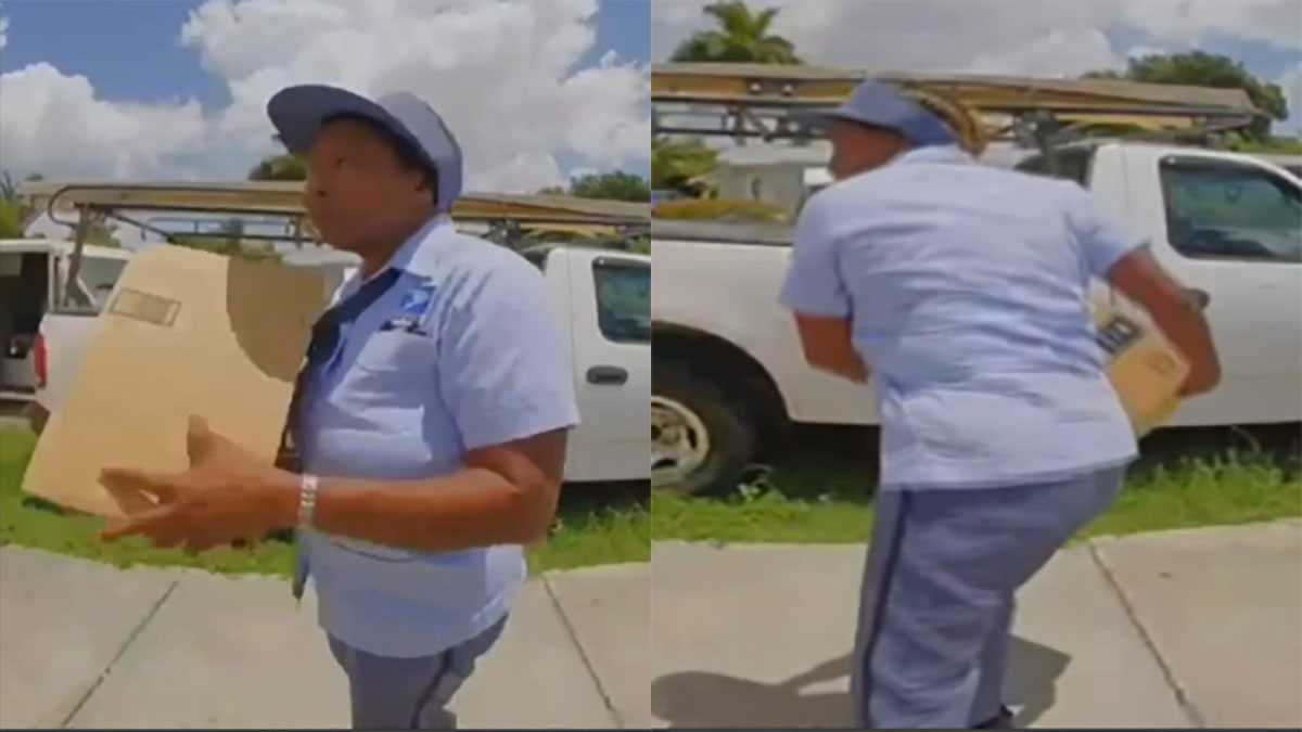 Postal Workers Caught Throwing Packages Over Fence At Florida City Home