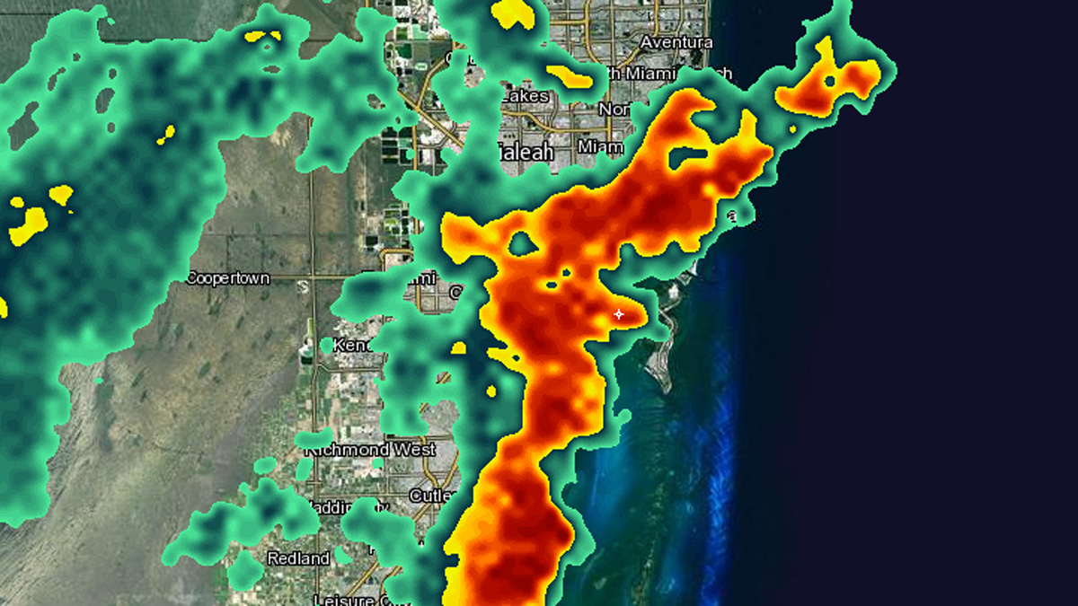 Strong Storms in South Florida Wednesday NBC 6 South Florida